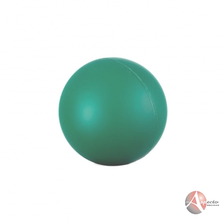 Bolinha Anti-stress Lisa de Vinil Emborrachado Verde