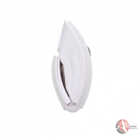 Mouse Wireless Retrátil para Brindes Branco