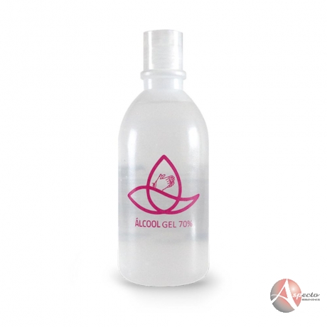 Álcool Gel 70% antisséptico 500ml para Brindes