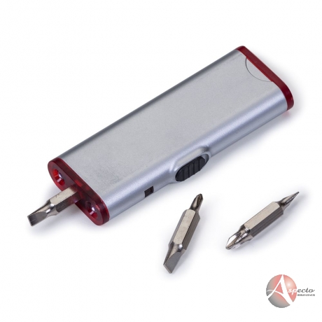 Kit Ferramenta 03 peças com Lanterna para Brindes