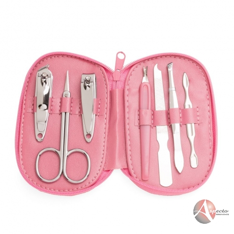 Kit Manicure para Brindes Personalizados Rosa