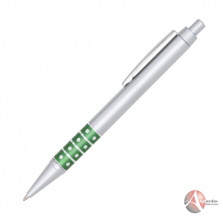Caneta Plástica Personalizada para Brindes Verde