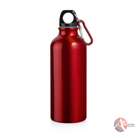 Squeeze 500 ML de Metal para Brindes Promocionais Vermelho