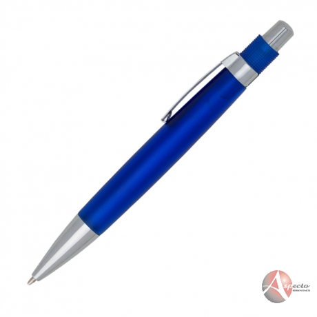 Caneta Plástica Promocional para Brindes Azul