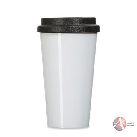 Copo Plástico 550ml para Brindes Promocionais Branco