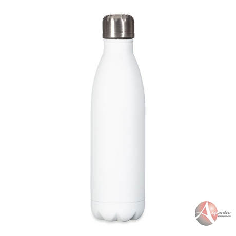 Garrafa Inox Fosco 750ml Personalizada para Brindes Branco