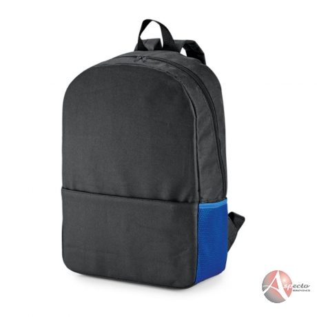 Mochila para Notebook em Nylon 600D para Brindes Azul