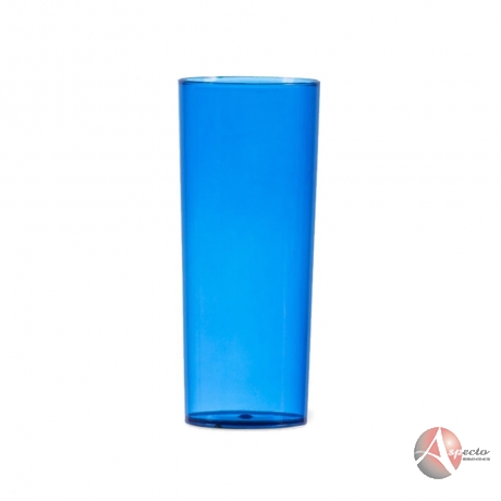 Copo Long Drink Personalizados 330ml para Brindes Azul