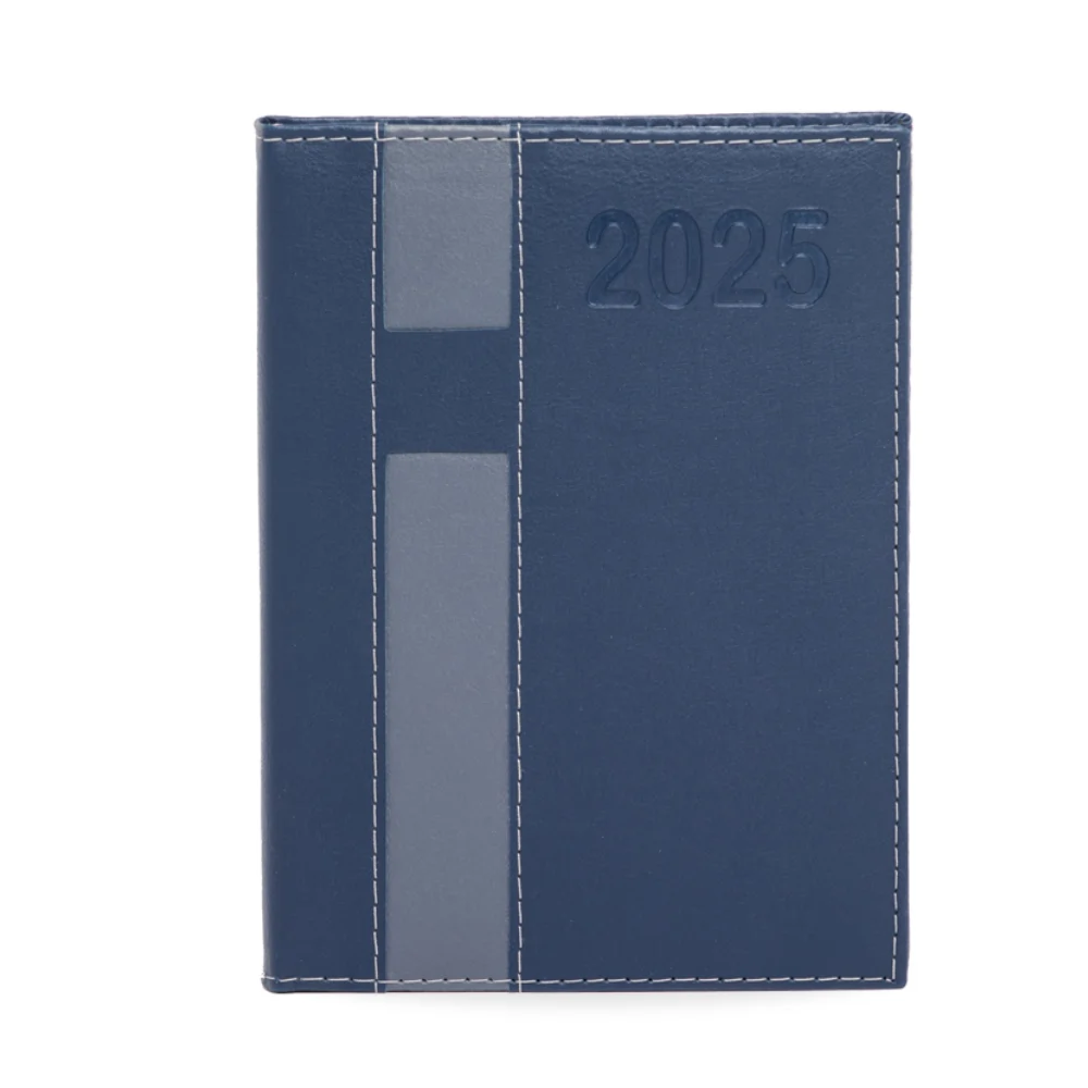 Agenda em couro sintético personalizada para brindes promocionais
