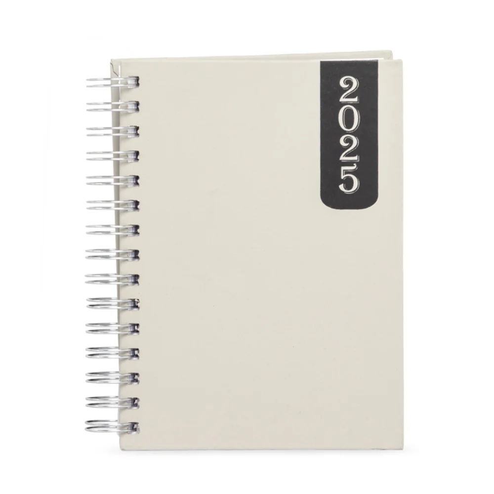 Agenda diária wire-o personalizada para brindes corporativos