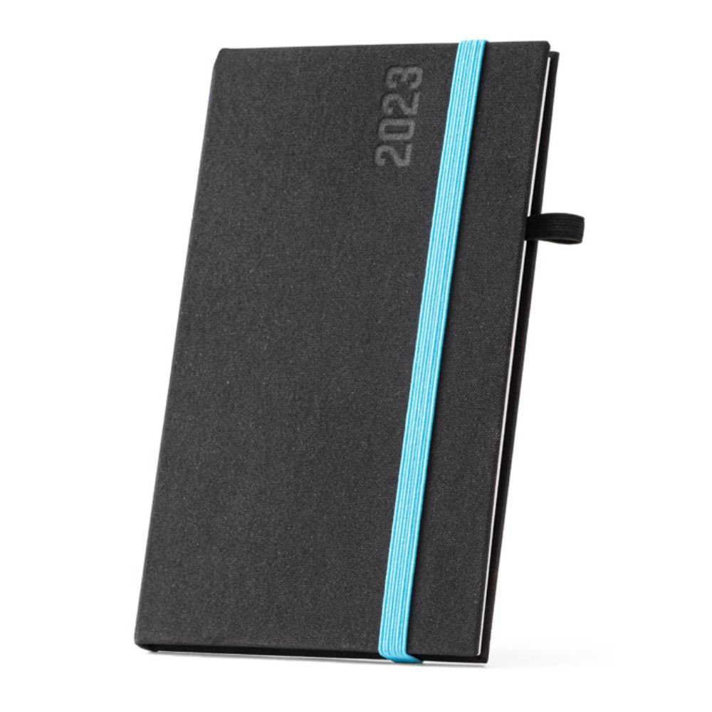 Agenda Pocket Diária 2023 Azul para Brindes Personalizados
