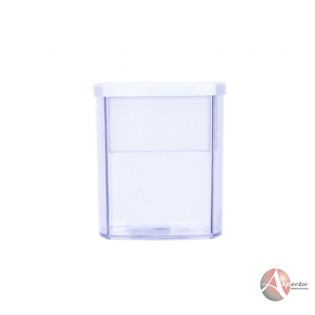 Porta Caneta Plástico para Brindes Promocionais Branco