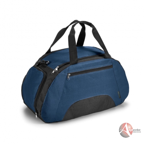 Bolsa Esportiva em Nylon Personalizada para Brindes Azul