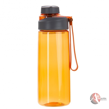 Squeeze Plástico 700ml com Alça para Brindes Laranja