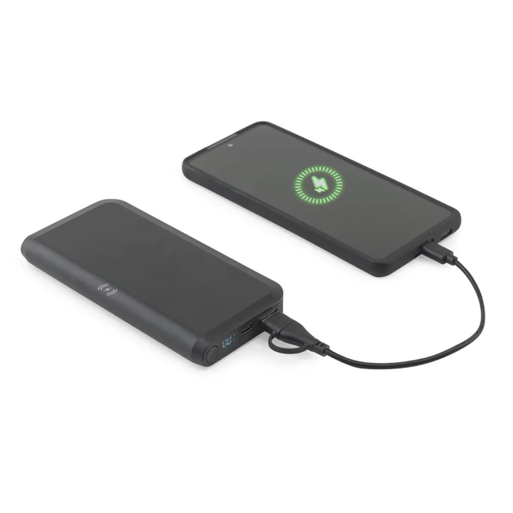Bateria com Carregador por Indução 10.000 mAh