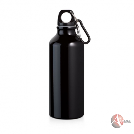 Squeeze 500 ML de Metal para Brindes Promocionais Preto
