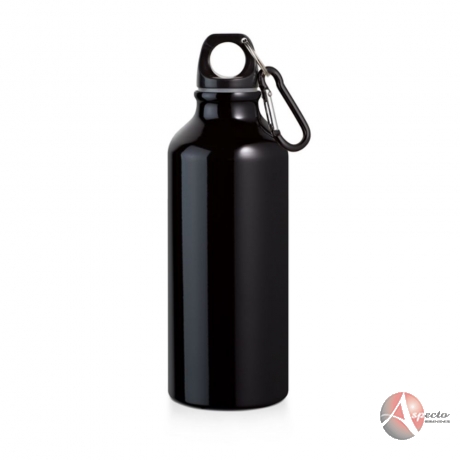 Squeeze 500 ML de Metal para Brindes Promocionais Preto