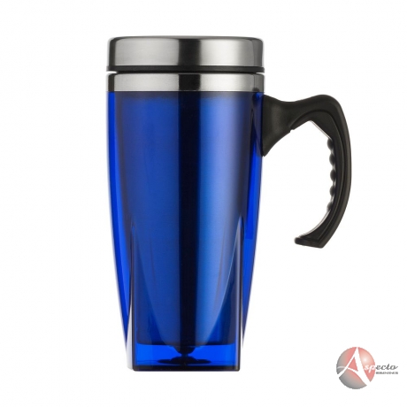 Caneca Promocional de Alumínio Azul