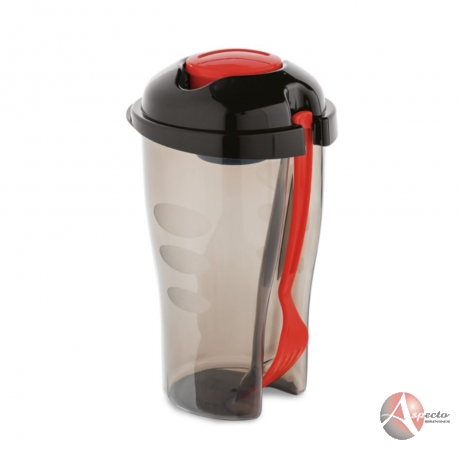 Copo para Salada 850 ML para Brindes Vermelho