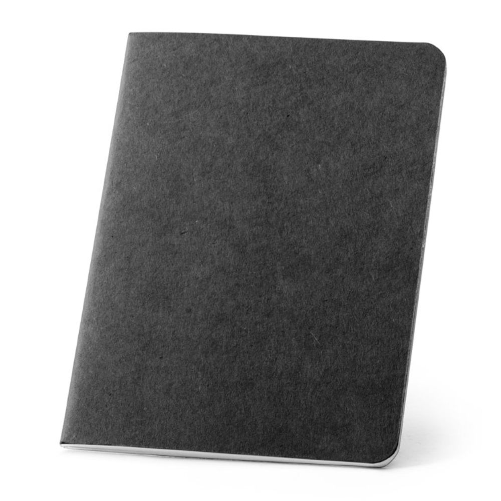 Bloco Caderno Papel Reciclável Preto para Brindes Personalizados