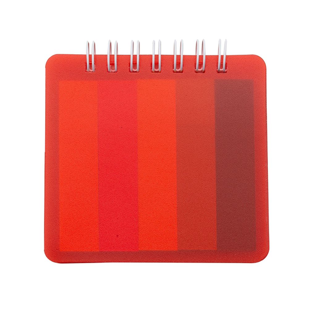 Bloco de Anotações com Autoadesivos para Brindes Vermelho