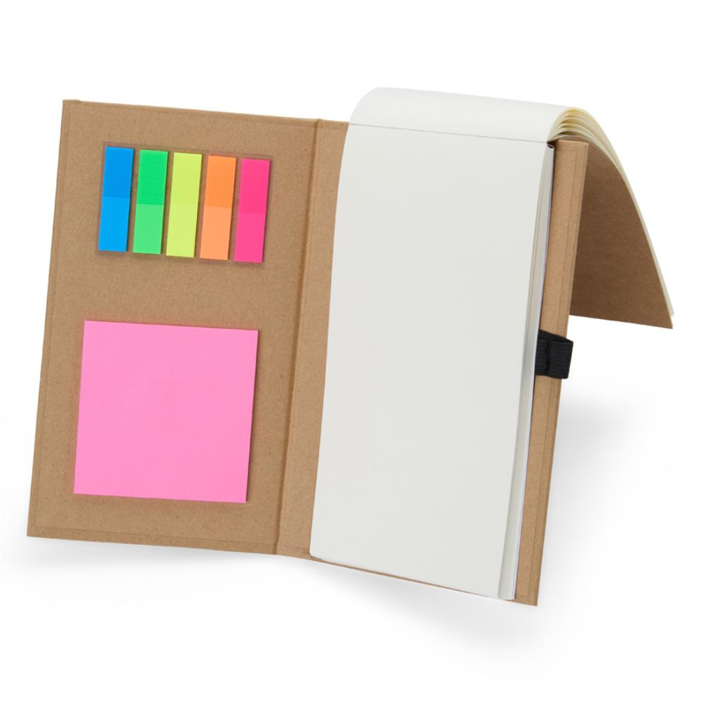 Bloco de anotações em kraft personalizado para brindes promocionais