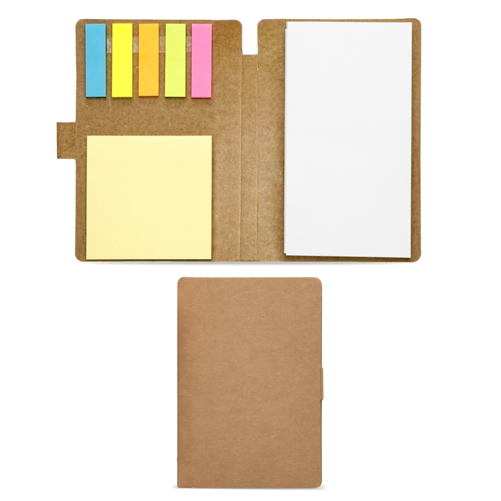 Bloco de anotações ecológico personalizado para brindes promocionais