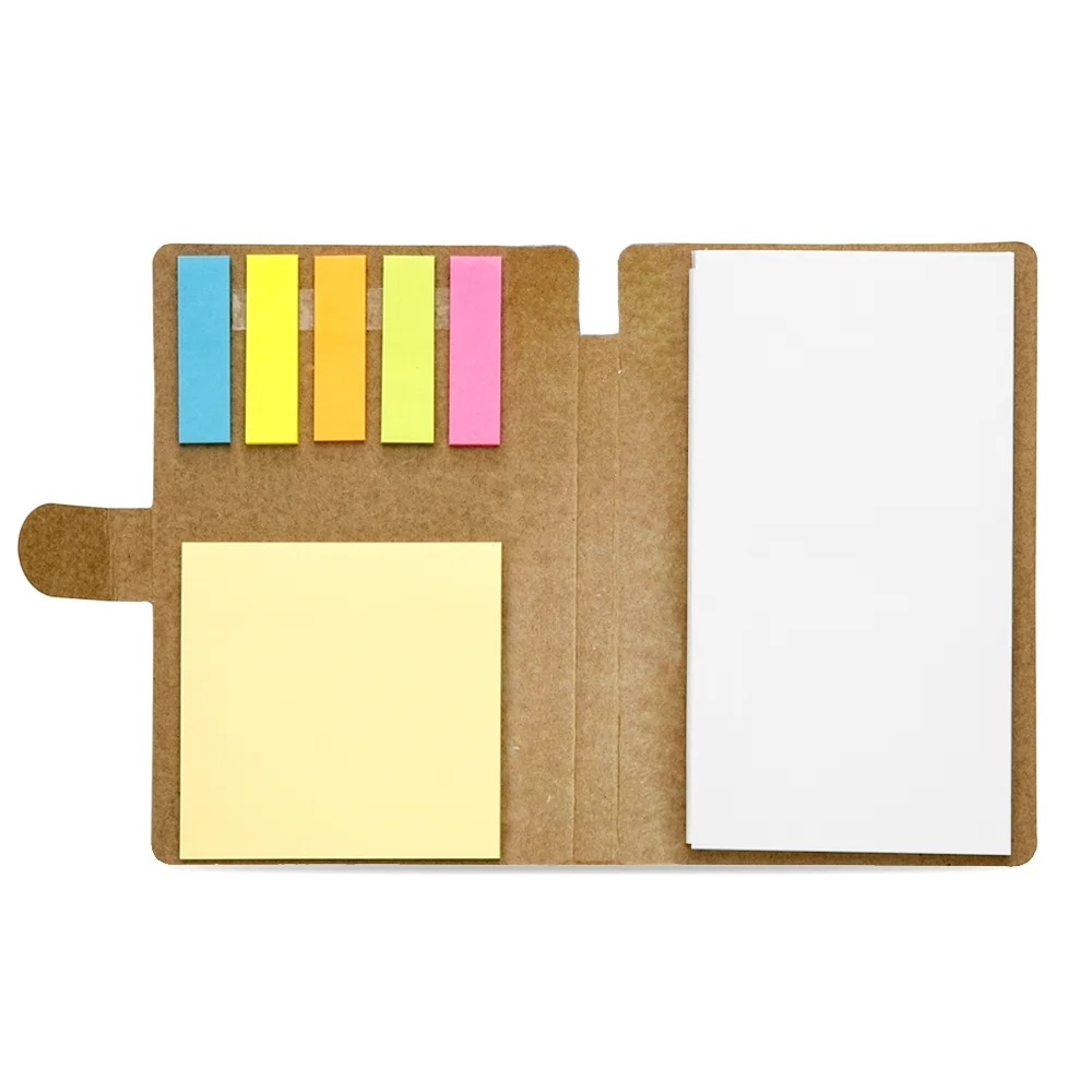 Bloco de anotações ecológico personalizado para brindes promocionais