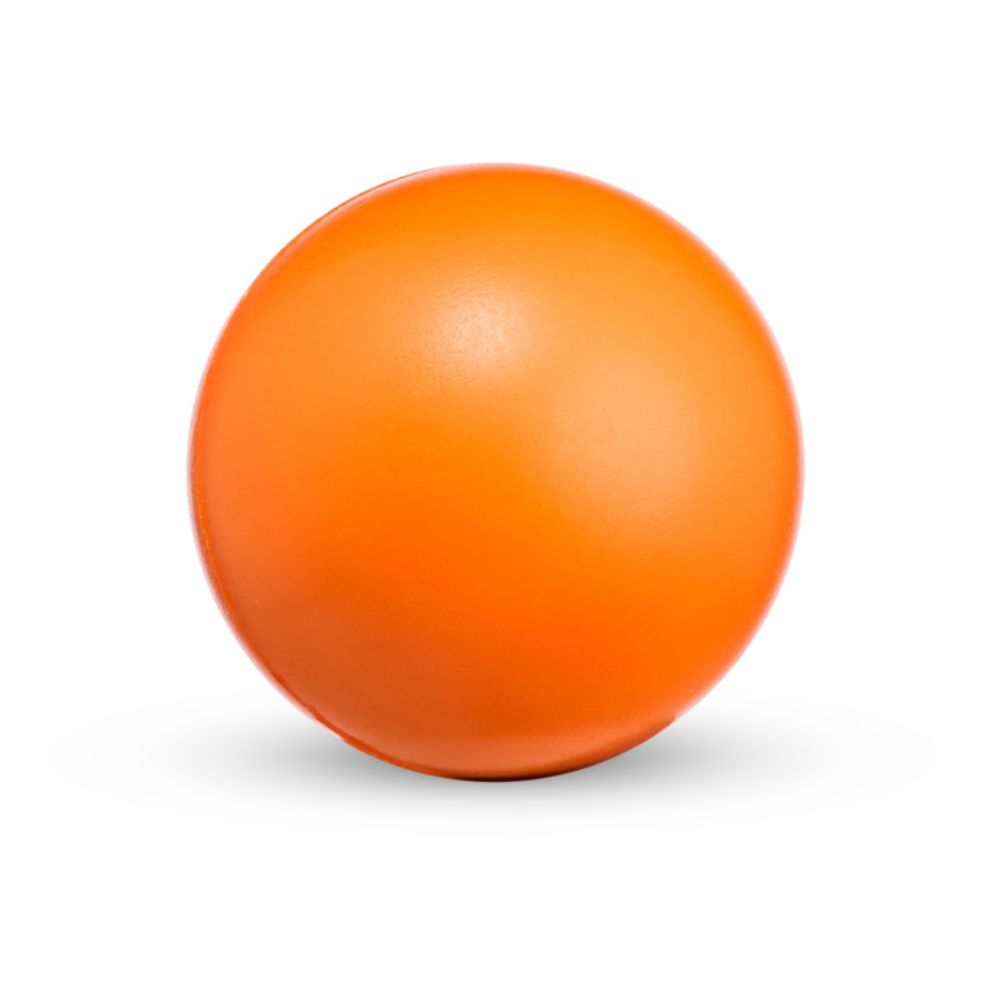 Bolinha Antistress Poliuretano Laranja para Brindes