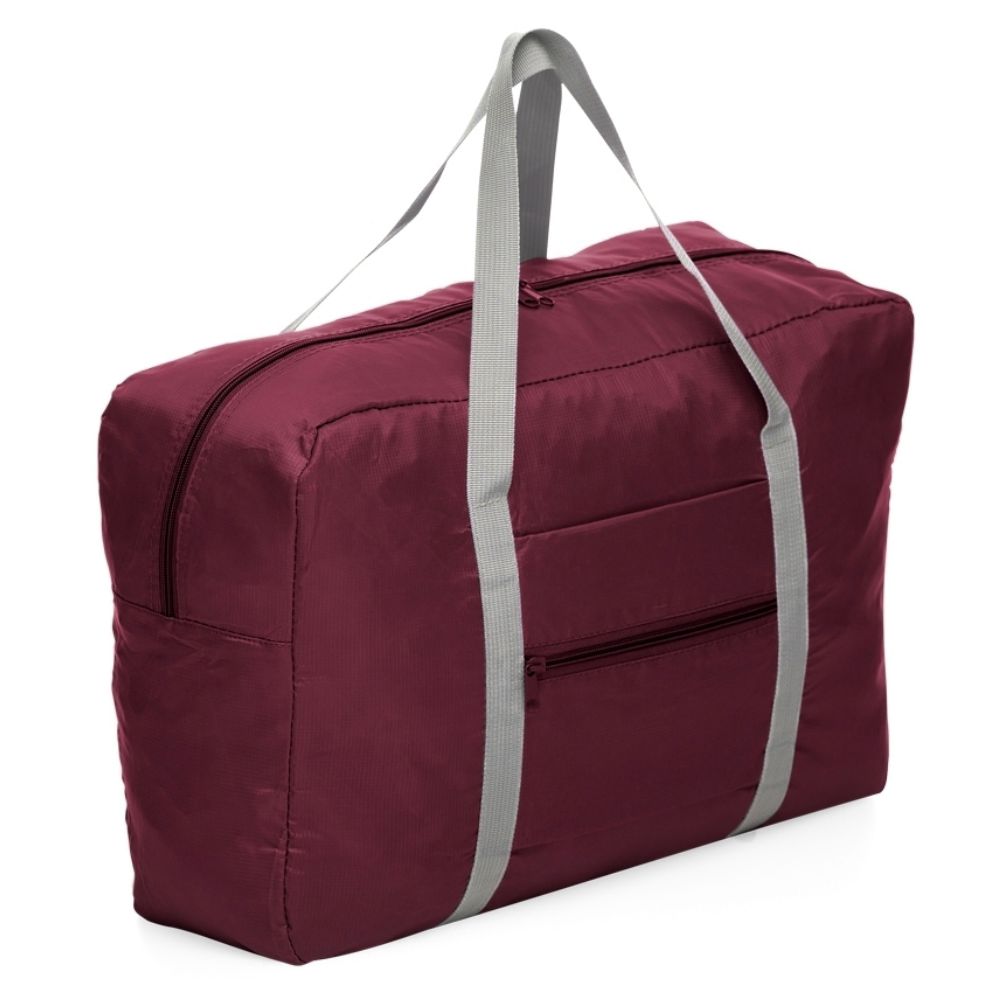 Bolsa de viagem dobrável personalizada para brindes corporativos