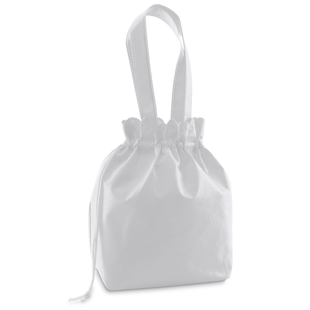 Bolsa Multiusos Branca em TNT Non-Woven para Brindes Personalizados