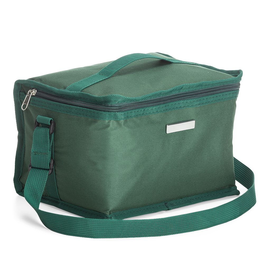 Bolsa Térmica 8 Litros em Nylon com Alça Verde