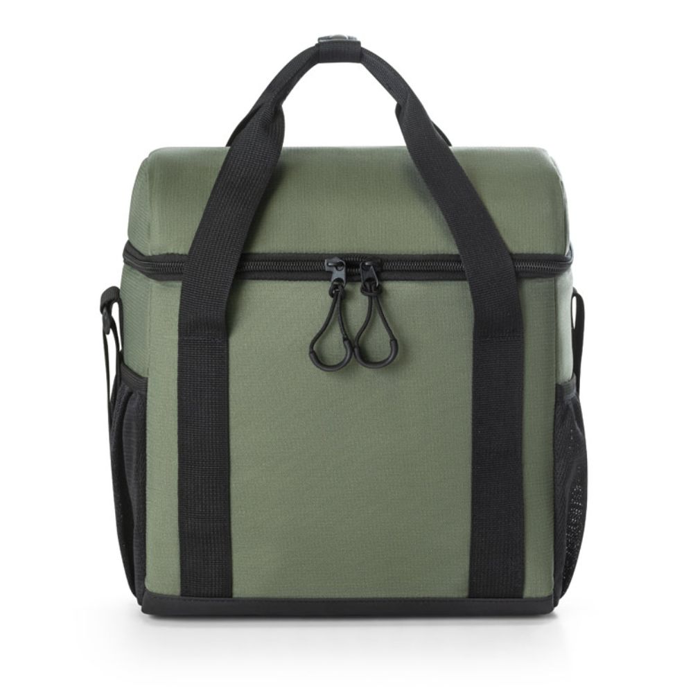 Bolsa térmica almofadada personalizada para brindes corporativos