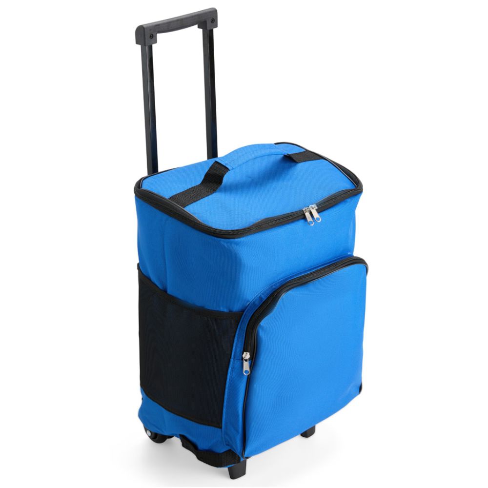 Bolsa térmica com rodinhas personalizada para brindes corporativos