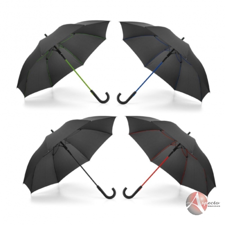 Guarda-chuva com Varetas em Fibra de Vidro Varias Cores