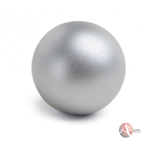 Bolinha Anti-Estresse de Espuma para Brindes Promocionais Prata