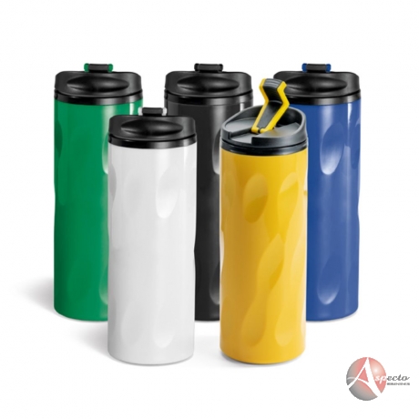 Copo Plástico com Tampa 520 ML para Brindes