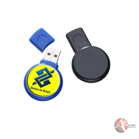 Pen Drive  de Plástico para Brindes