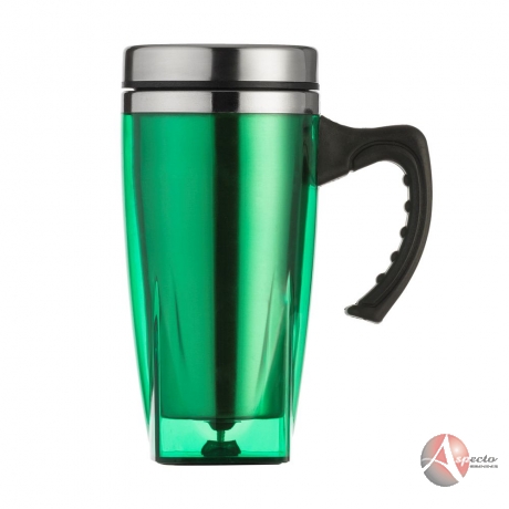 Caneca Promocional de Alumínio Verde