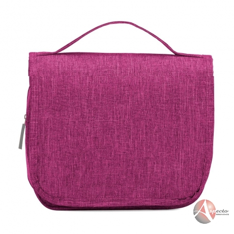 Necessaire Nylon Oxford para Brindes Personalizados Rosa