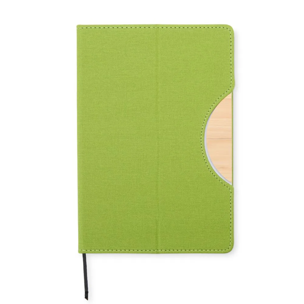 Caderneta com suporte de celular personalizada para brindes promocionais