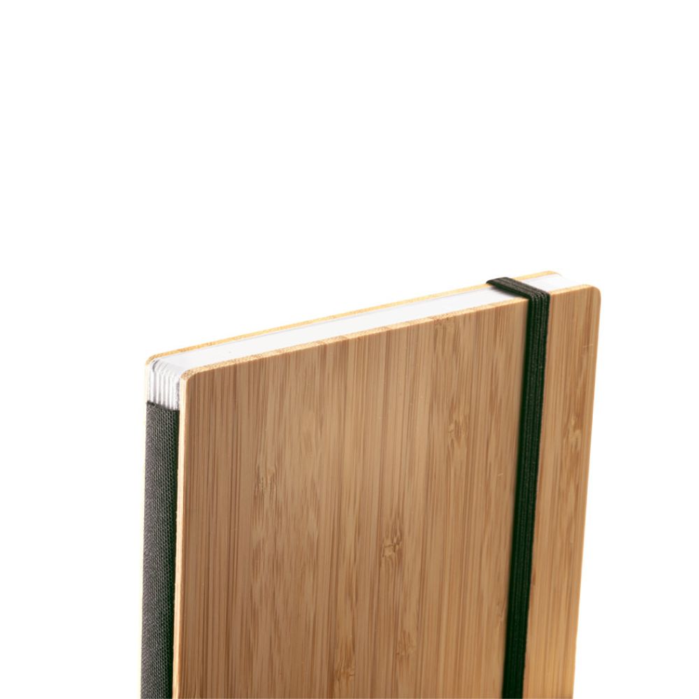 Caderneta de bambu personalizada para brindes promocionais