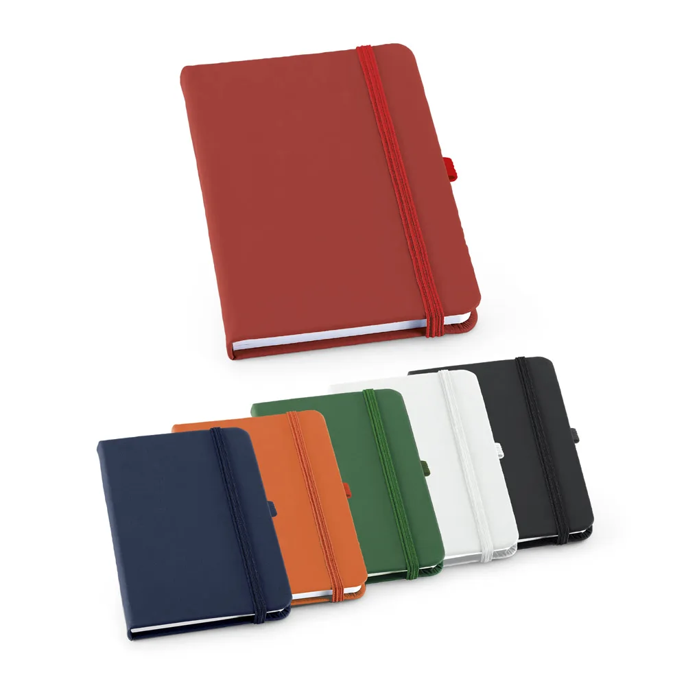 Caderneta tipo Moleskine 90 x 140 mm sem Pauta Personalizado