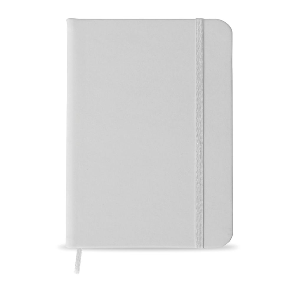 Caderneta tipo Moleskine com Pauta Branca para Brindes Personalizados