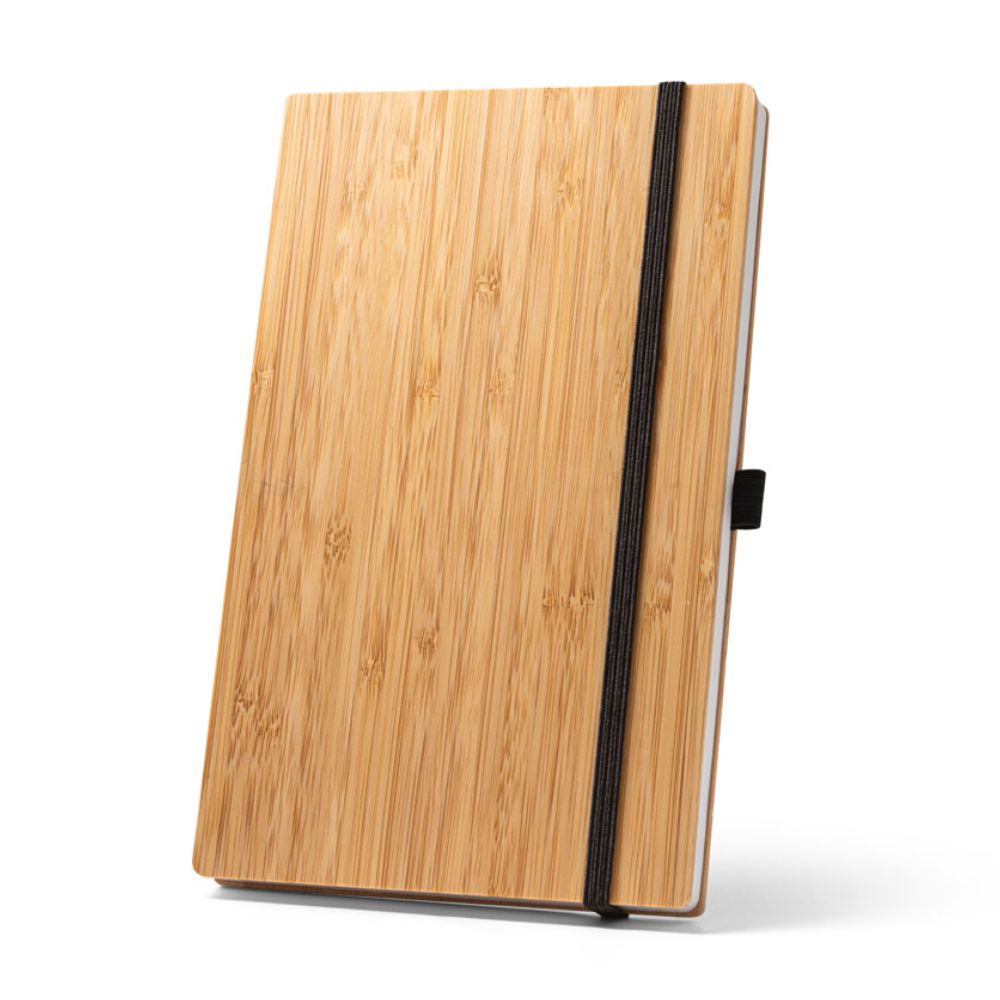 Caderno de Bambu Personalizado para Brindes Corporativos