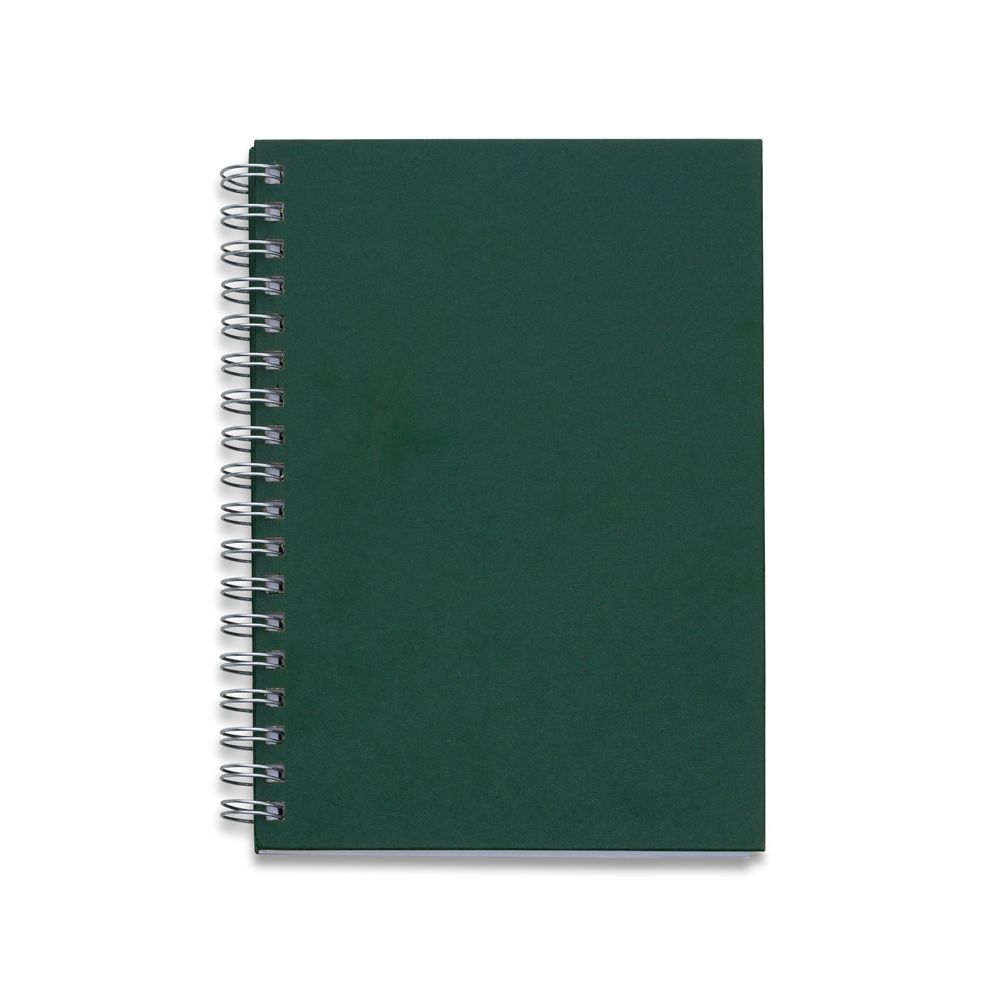 Caderno Capa Kraft para Brindes Verde