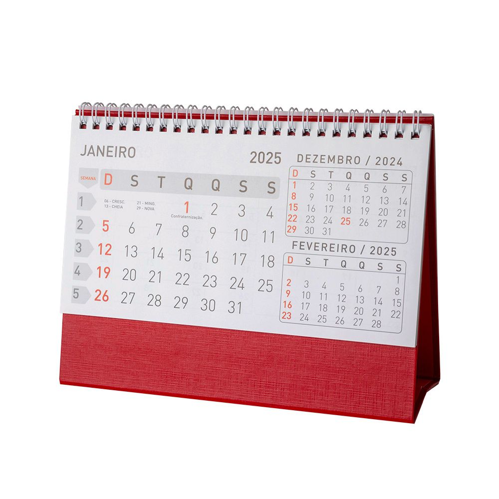 Calendário de Mesa para Brindes Promocionais