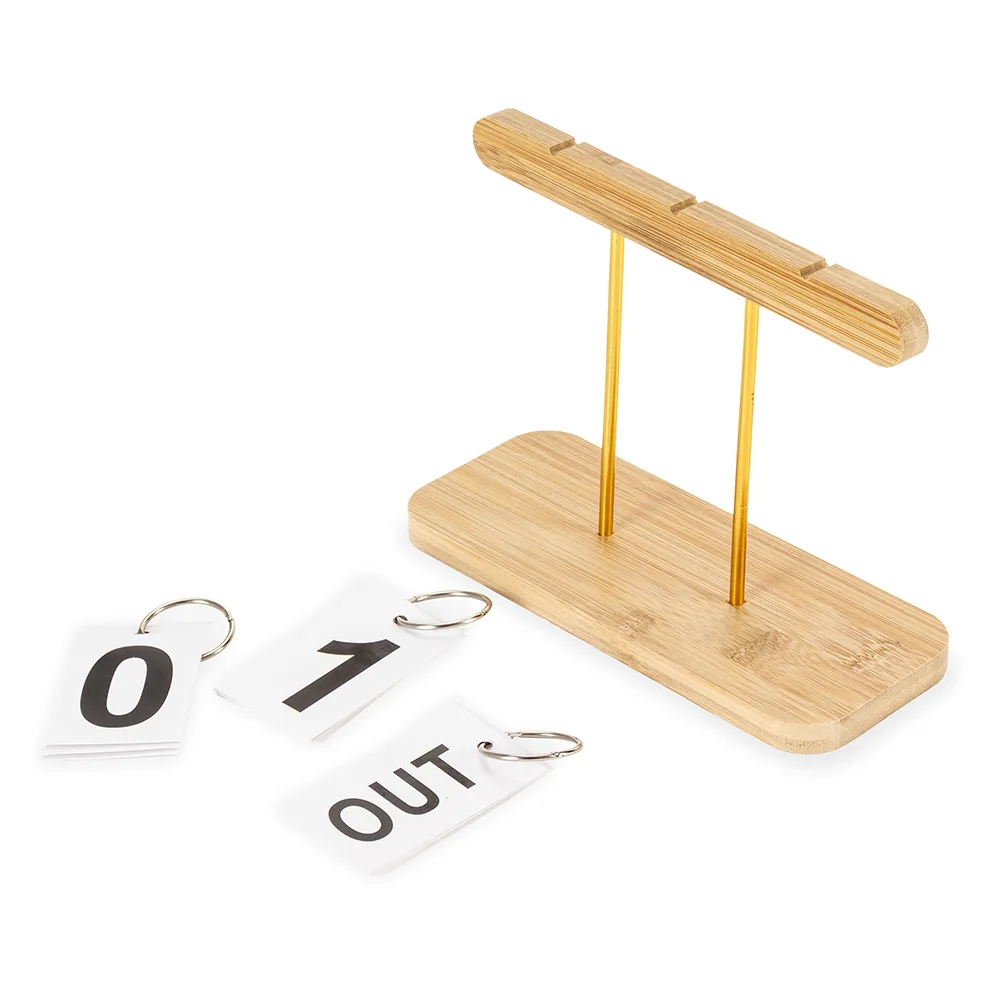 Calendário Permanente Bambu Personalizado para Brindes