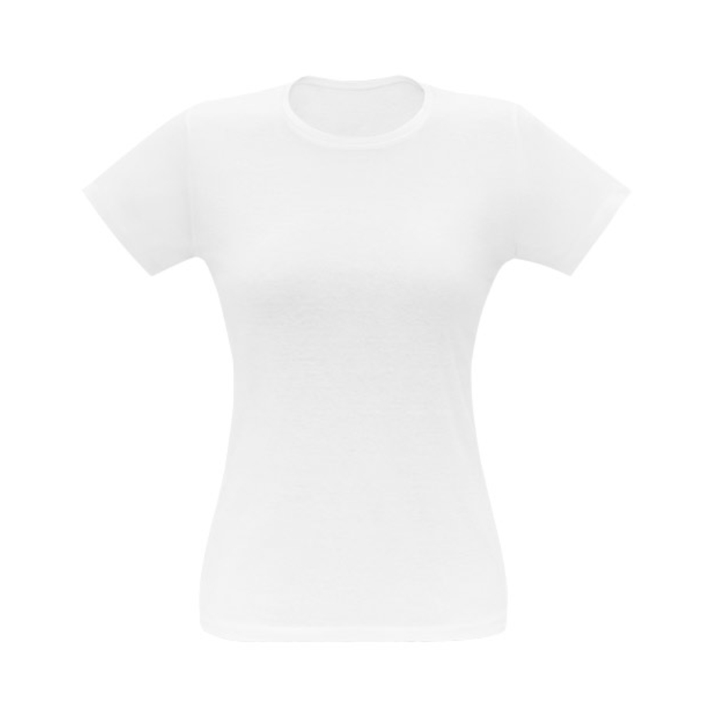 Camiseta Feminina em Malha Jersey em Algodão