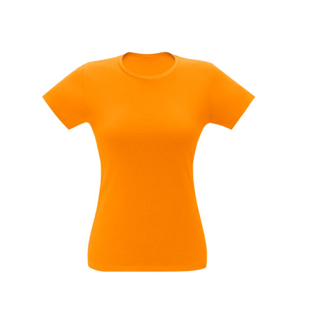 Camiseta Feminina Personalizada Laranja